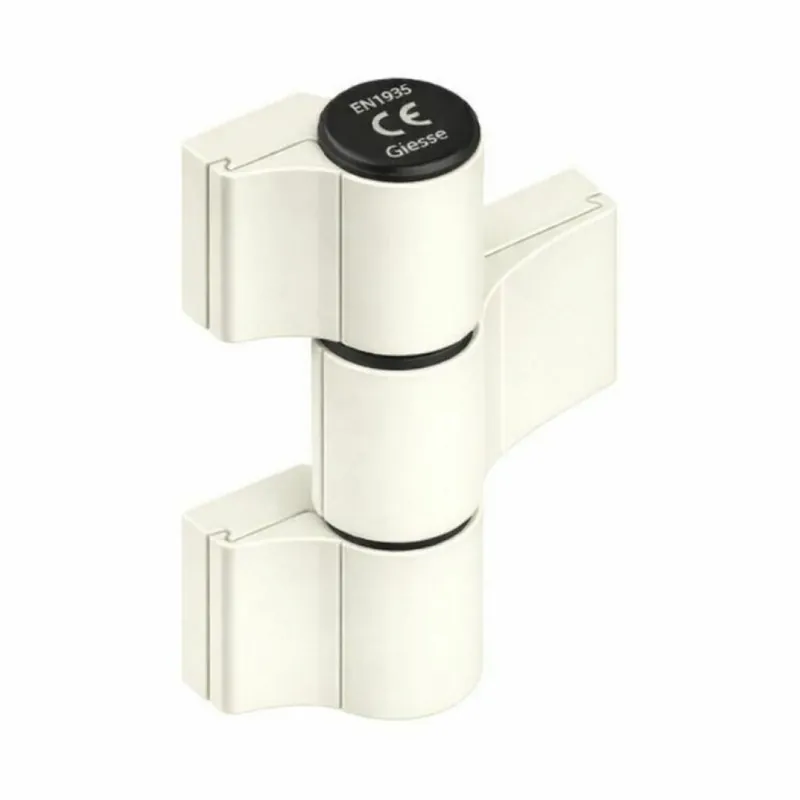 Cerniera Domina HP 05161V Giesse per porta pesante, 3 ali, registrabile, interasse 62,5 mm, portata 180-200 Kg, Alluminio finitura Perla Lage Kosten