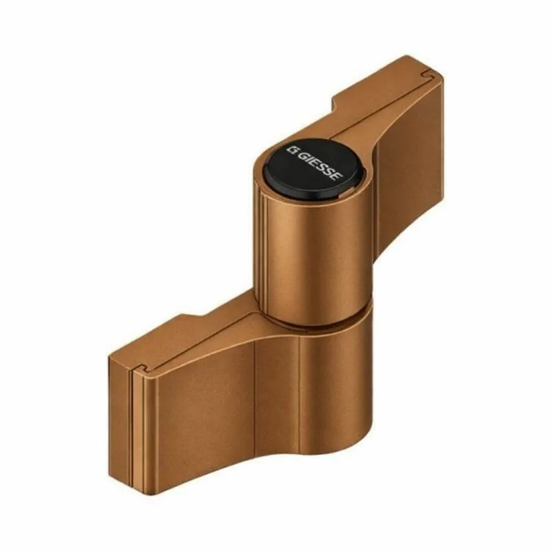 Bestseller Cerniera Domina HP 05168V Giesse per porta pesante, 2 ali, registrabile, interasse 92 mm, portata 100-120 Kg, Alluminio finitura Bronzo Anodizzato