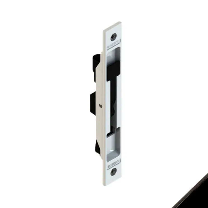 Voordeelprijs Catenaccio Pesos 02150 Giesse per porta, frontale larghezza 20 mm, monodirezionale a leva, Alluminio finitura Argento