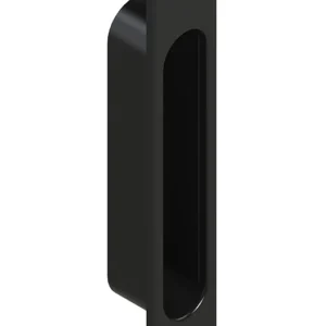 Maniglia incasso 02341 Giesse per finestra scorrevole, dimensione foro 116x18 mm, Poliammide finitura Nero Weekendaanbieding