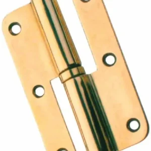 Cerniera in Ottone Paumelles apertura sinistra, per porte, 120 x 70 mm, finitura Bronzo Satinato Laatste Versie