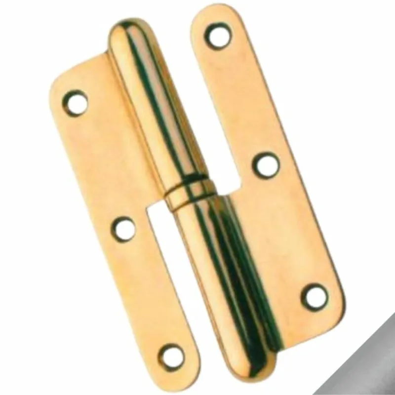 Beperkte Voorraad Cerniera in Ottone Paumelles apertura Destra, per porte, 120 x 70 mm, finitura Cromo Satinato