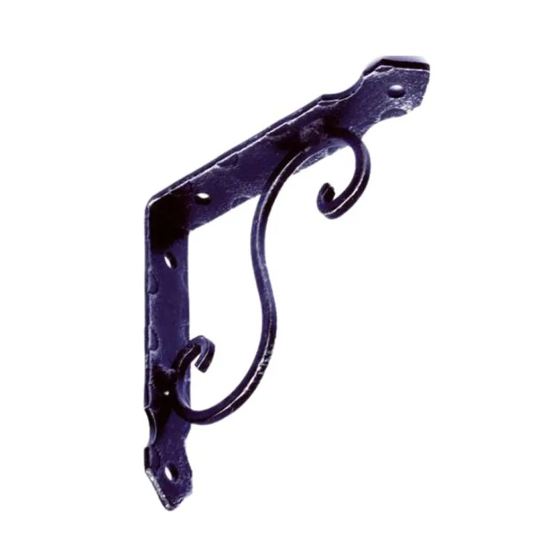 Veilige Betaling Reggimensola 4030 Galbusera per piani in legno, dimensione 190X140 mm, Ferro battuto finitura Martellato