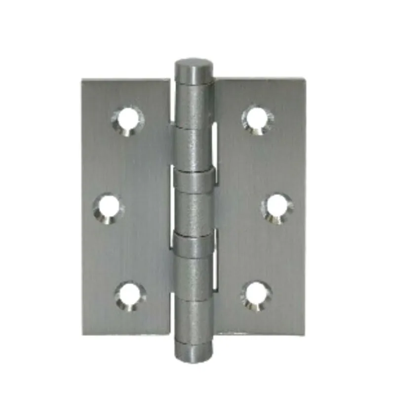 Goedkoop Cerniera a libro con cuscinetti per porta interna, dimensione 76x63 mm, Ottone finitura Cromo Satinato