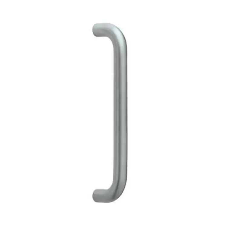 Maniglione diritto Steel 105 Ghidini per porta, interasse 300 mm, lunghezza 325 mm, diametro 25 mm, Acciaio Inox finitura Satinato Beperkte Voorraad