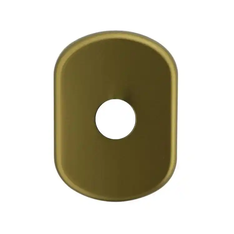 Meest Verkocht Bocchetta Ghibli Ghidini per cilindro con codolo, foro 20 mm, dimensione 61x85 mm, Alluminio finitura Bronzo F4