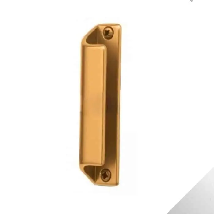 Shop Nu Maniglietta per porte, Ghidini serie 6010, in Alluminio, finitura Anodizzato Argento