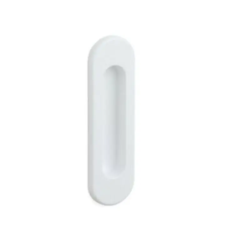 Lage Kosten Maniglia incasso Ghidini Minny Incas per porta scorrevole, ovale, Nylon finitura Bianco