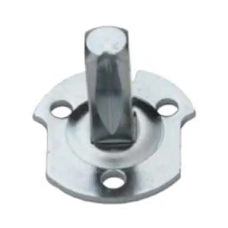 Bestseller Piastrina Ghidini per fissaggio, quadro 8 mm, lunghezza 25 mm, diametro 32 mm, materiale Acciaio Zincato