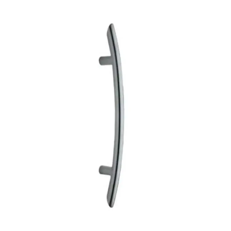 Superprijs Maniglione diritto Steel 102 Ghidini per porta, interasse 350 mm, lunghezza 500 mm, diametro 25 mm, Acciaio Inox finitura Satinato