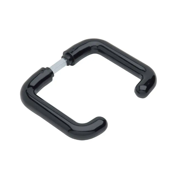 Favoriet Maniglia Lia Ghidini per porta interna, senza rosetta e bocchetta, quadro 8 mm, Nylon finitura Nero