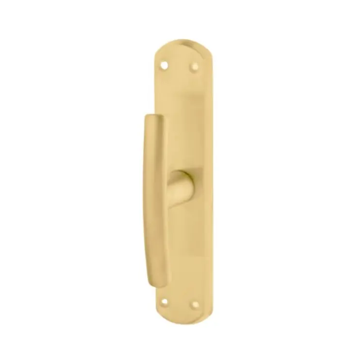 Bestseller Cremonese Milena Ghidini per serramento, impugnatura a croce, movimento gioco gratz e quadro 7x40 mm, Ottone finitura Satinato