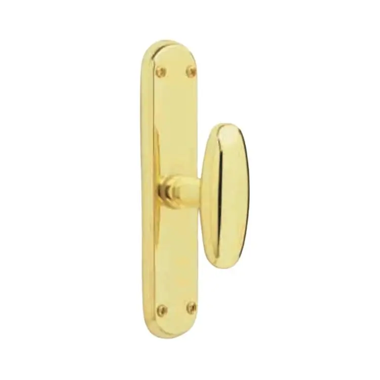 Cremonese Silvia Ghidini per serramento, impugnatura a croce, movimento gioco gratz e quadro 7x40 mm, Ottone finitura Lucido Verniciato Lage Kosten