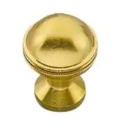 Veilige Betaling Pomolo zigrinato per ante per mobili, diametro 50 mm, finitura grezza