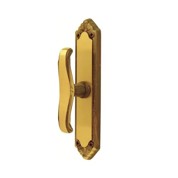 Cremonese Lady Ghidini per finestra, impugnatura a croce, movimento Gratz, Ottone finitura Fumè Dagaanbieding