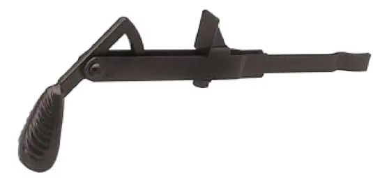 Express Levering Fermascuro Pigna Ghidini, foglia regolabile, per spessore anta da 0 mm a 45 mm, fissaggio a murare, finitura Nero