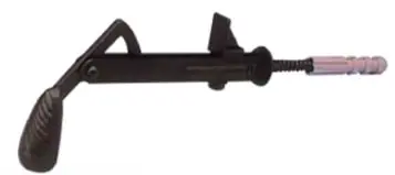 Fermascuro Pigna Ghidini, foglia regolabile, per spessore anta da 0 mm a 45 mm, fissaggio a vite 65 mm, finitura Nero Laatste Versie