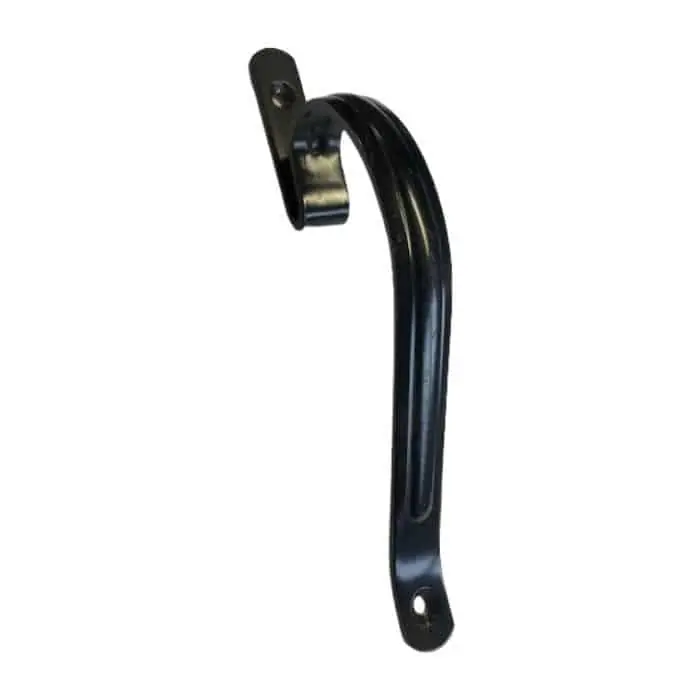 Speciale Aanbieding Maniglia per persiane 3104, lunghezza 180 mm, finitura Verniciato Nero