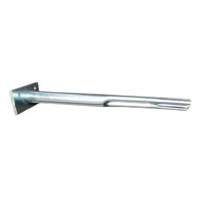 Piastra con perno cappotto per fissaggio accessori spagnolette AGB Korting
