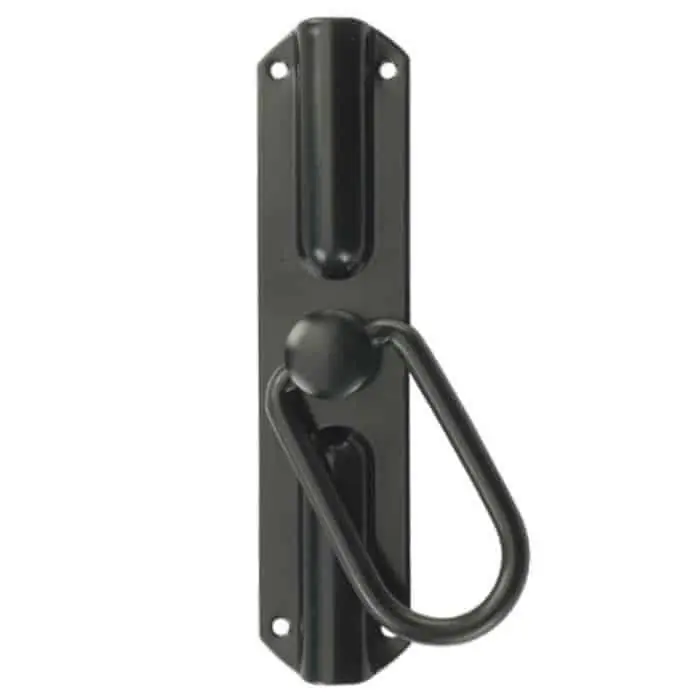 Cremonese incasso per aste esterne, modello pieghevole Didieffe 241POIP Riviera, gioco MP, finitura Verniciato Nero Shop Nu