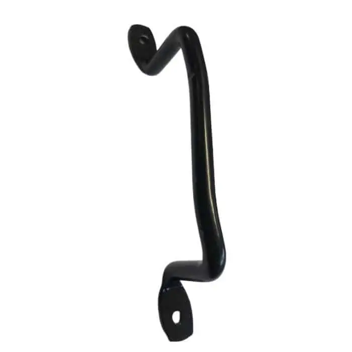 Shop Nu Maniglia per persiane 756, lunghezza 160 mm, finitura Verniciato Nero