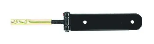 Koop Online Bandella alla vicentina serie tonda liscia R1, occhio laterale, lunghezza 150 mm, finitura Verniciato Nero