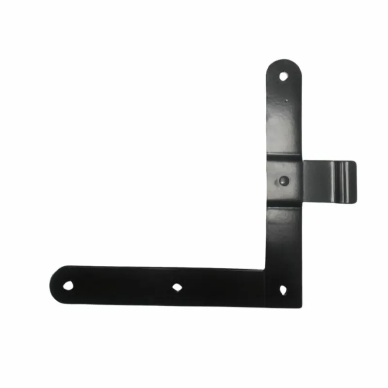 Finale Uitverkoop Squadro diametro 12 serie tonda liscia R1, lato destro, occhio centrale, lunghezza 200 mm, altezza 200 mm, finitura Verniciato Nero