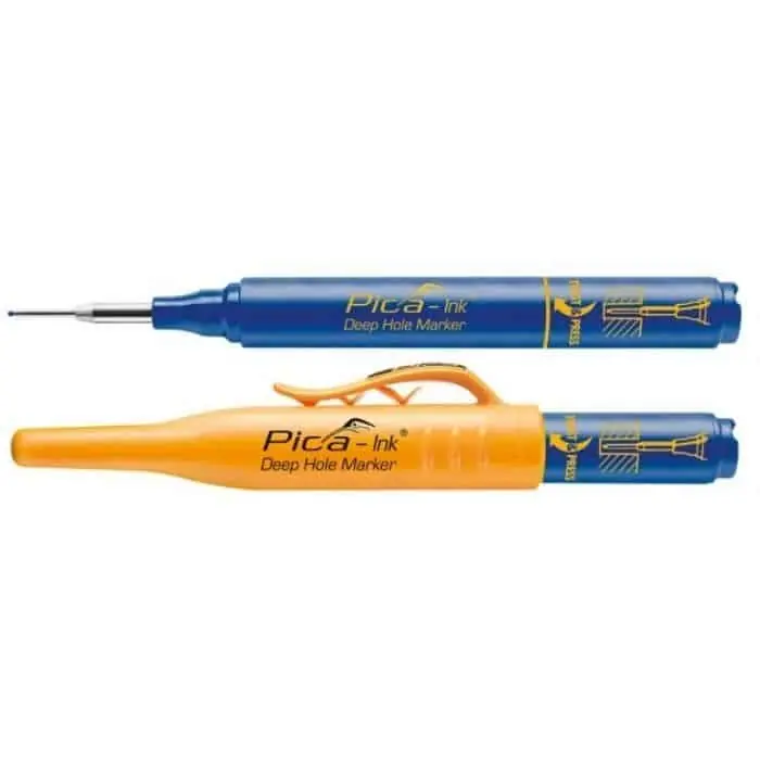 Marcatore Pica Ink 150, colore Blu, punta da 2 mm, per tutte le superfici Gecertificeerd