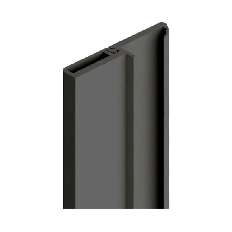 Fabrieksprijs Profilo di battuta Komplast in Pvc per armadio, lunghezza 3000 mm, finitura Nero