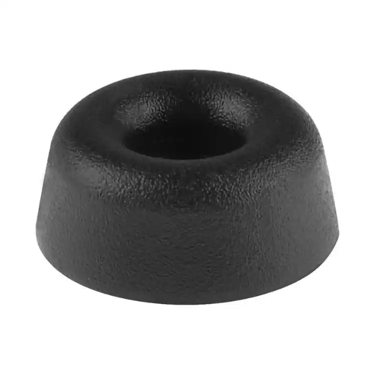 Direct Beschikbaar Paracolpi troncoconici PT 171 Ivars, dimensioni 29x12 mm, in PVC, finitura Nero