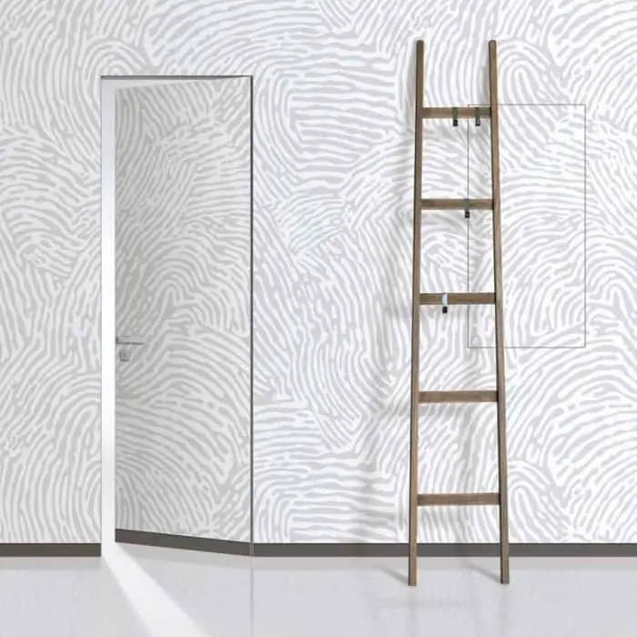 Porta filo muro reversibile Mya Royal Pat, 600x2100, verniciabile, con serratura magnetica Gratis Retour