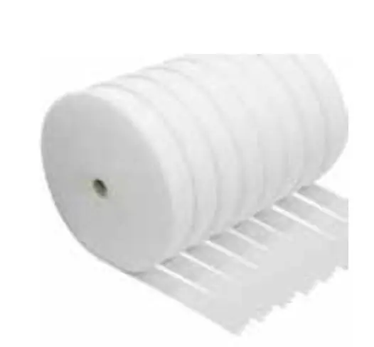 Rotoli in polietilene espanso PE, altezza 100 mm, spessore 3 mm, finitura Bianco Uitverkoop