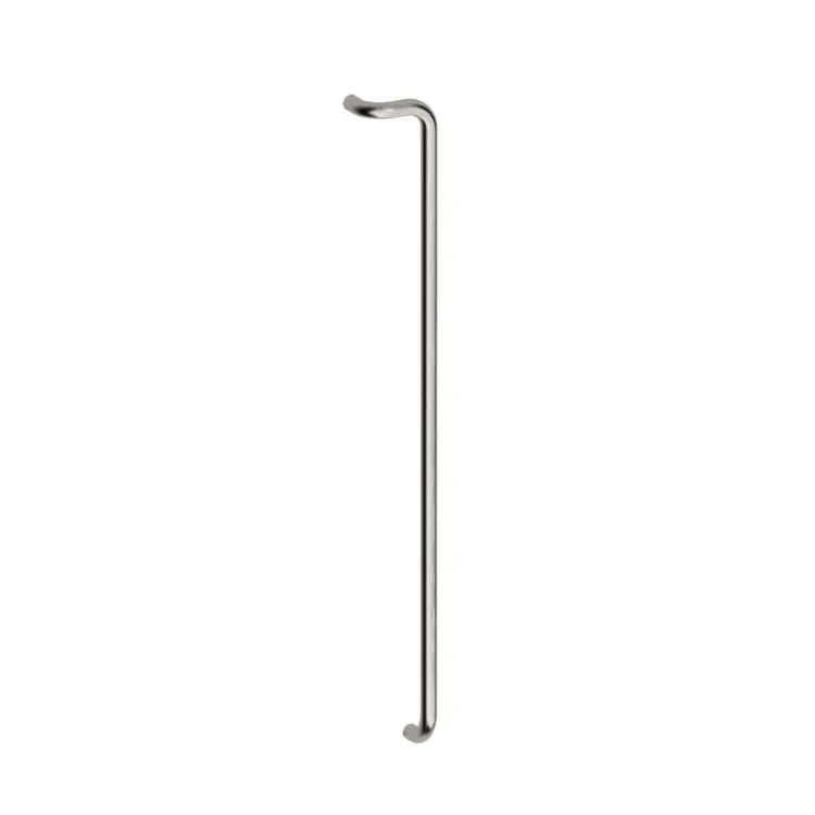 Maniglione Airone 3J0 Reguitti per porta, zancato Sinistro, diametro 30 mm, interasse 1200 mm, Acciaio Inox Satinato 304 Direct Beschikbaar