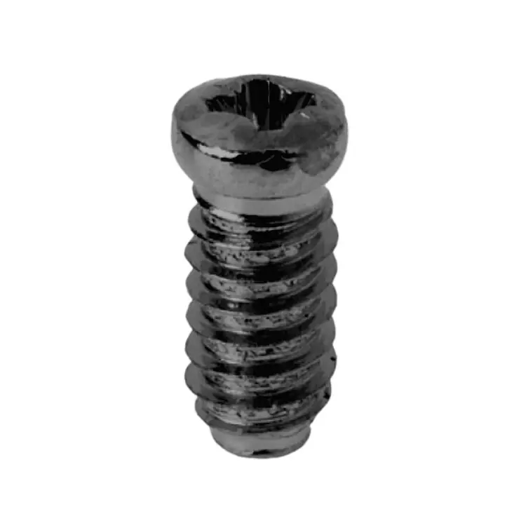 Euroviti EV0207 CAR per mobile in Legno, taglio croce, filetto 6 mm, dimensioni 7x11 mm, Ferro finitura Zincato Nero Beperkt Aanbod