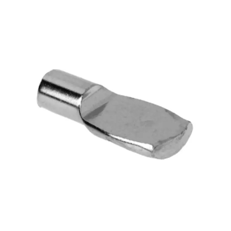 Direct Verzonden Reggipiano a vista RM1507 Car per ripiani, foro diametro 5x8 mm, dimensione esterna 5x3 mm, sporgenza 12 mm, Ferro finitura Nichelato