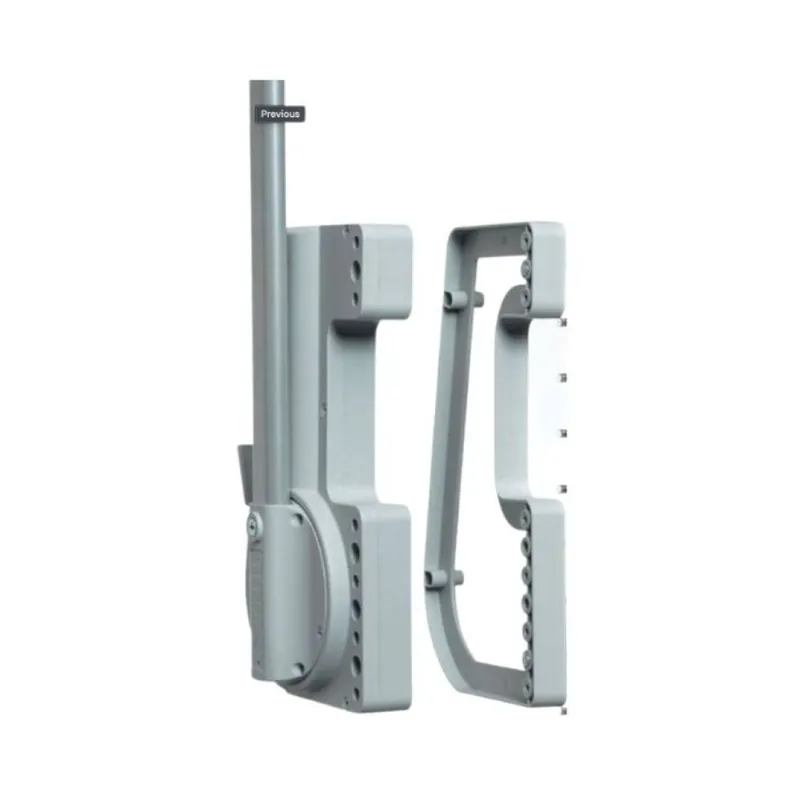 Distanziatore 701/A Ambos per appendiabito lift 700, spessore 20 mm, finitura Argento Chiaro Laatste Versie