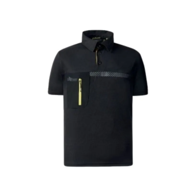 Uitverkoop Polo U Power Libra da lavoro, tasca verticale, tessuto HeiQ Smart Temp termoregolazione, taglia 3XL, colore Black Carbon