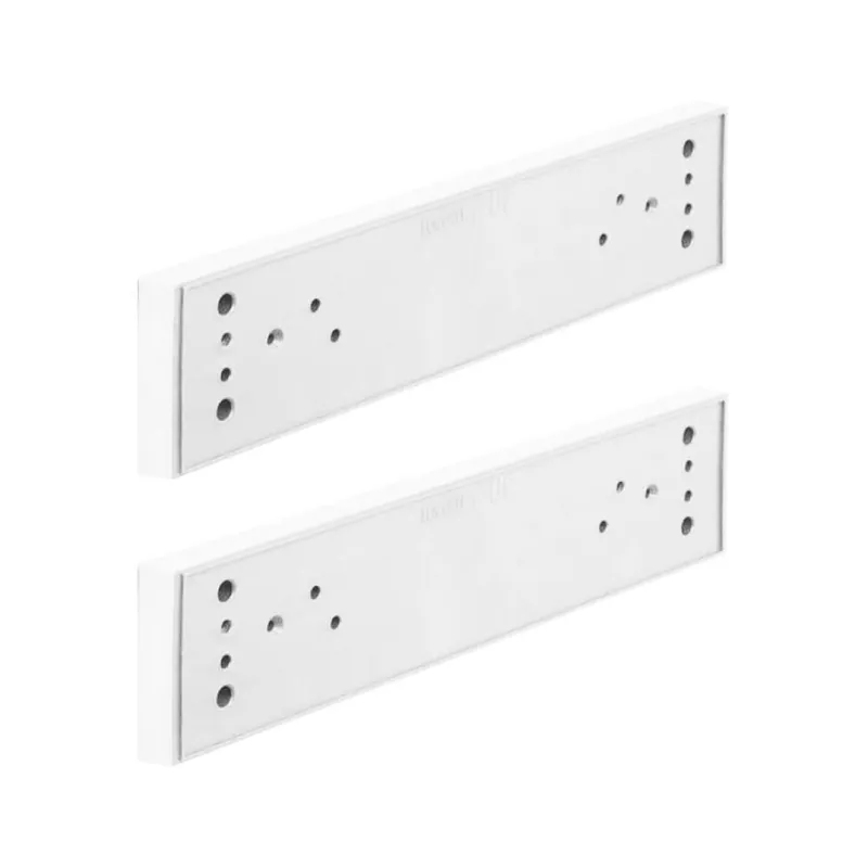 Bestel Nu Coppia distanziali Papillon Servetto per armadio, spessore 20 mm, finitura Bianco