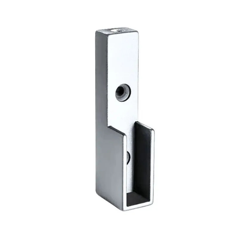Finale Uitverkoop Supporto laterale VR206 Pamar, per Tubo rettangolare TJ3012 33x12 mm, Zama finitura Alluminio Metallizzato Opaco