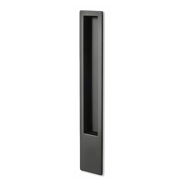 Nu Kopen Maniglia a incasso MN 1098 Z Pamar per scorrevole, cieca, dimensioni 32x190 mm, finitura Nero Opaco
