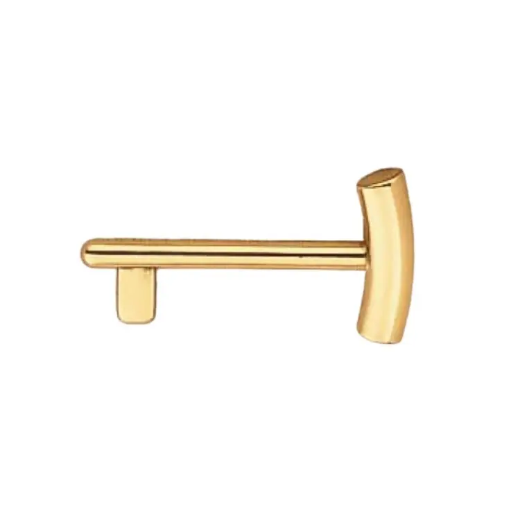 Actieprijs Chiave Tizianella F112 Olivari per serratura Patent, Ottone finitura Oro Lucido