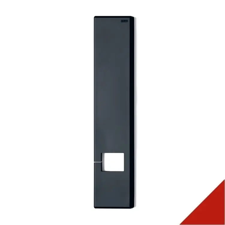 Copriavvolgibile Tevere V507 Olivari rettangolare, dimensioni 57x264 mm, foro 35x26 mm, Nylon finitura Rosso Gecertificeerd