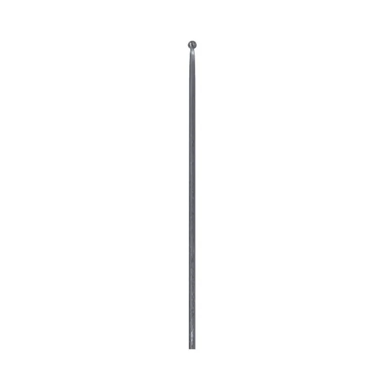 Lancia 118/C/63 India per recinzione, base quadra 12x12 mm, altezza 200 mm, materiale Ferro Battuto Aanbieding