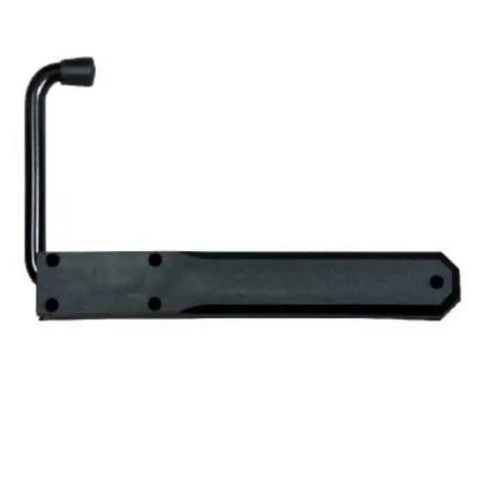 Gratis Retour Fermascuro a molla universale Perblok Pr34, Destro/Sinistro, per persiana singola leva 130 mm, corsa 145 mm, finitura Nero
