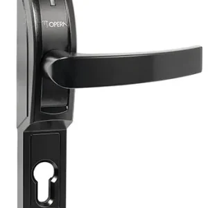 Elettromaniglia Smart Trim Opera 40811N, Ouverture interasse 72 mm, versione 12-24V con led, finitura Verniciato Nero Ral 9005 Gereduceerde Prijs