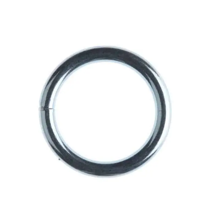 Laatste Kans Anello tondo saldato diametro interno 45 mm, spessore 6,5 mm, E20045PZ Rigamonti, finitura Zincato Elettrolitico