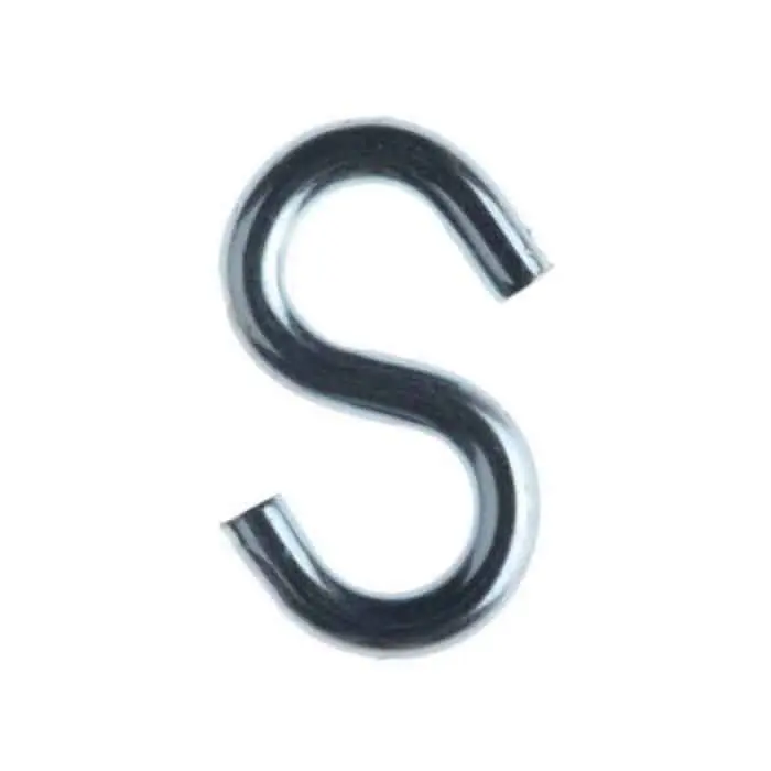 Direct Verzonden Gancio ad esse S diametro 6 mm, G18059EZ Rigamonti, finitura Zincato Elettrolitico
