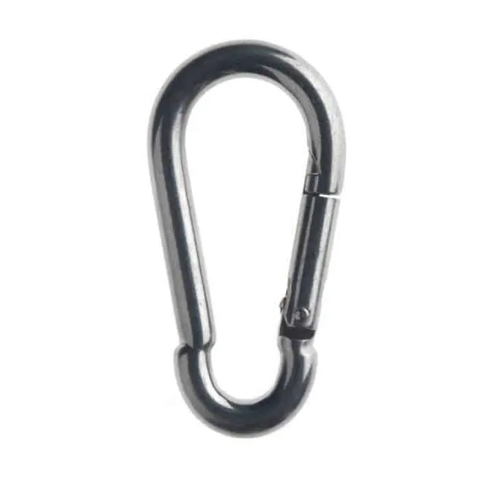 Speciale Aanbieding Moschettone Pompiere a molla altezza 60 mm, M17060FZ Rigamonti, DIN 5299, finitura Zincato Elettrolitico
