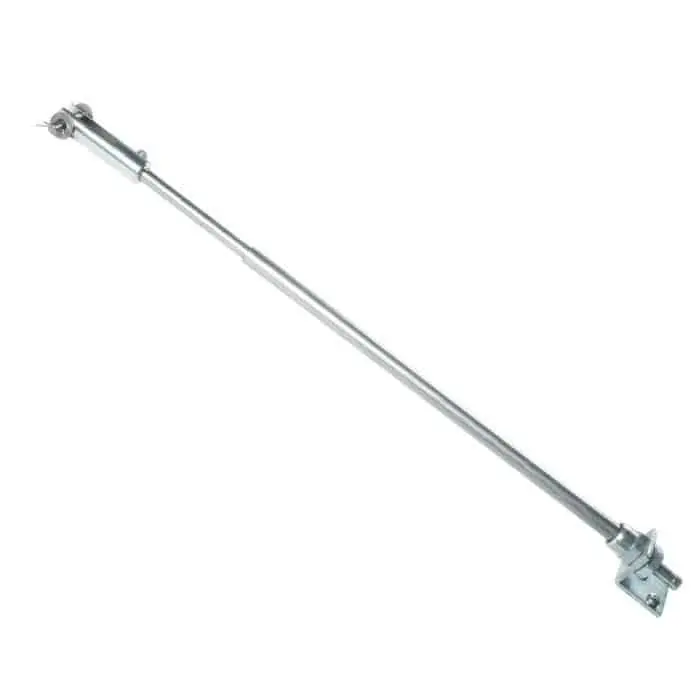 Forcella a snodo Ultraflex, per apertura finestra louvre e pale frangisole, tubo pesante, corsa 250 mm Korting