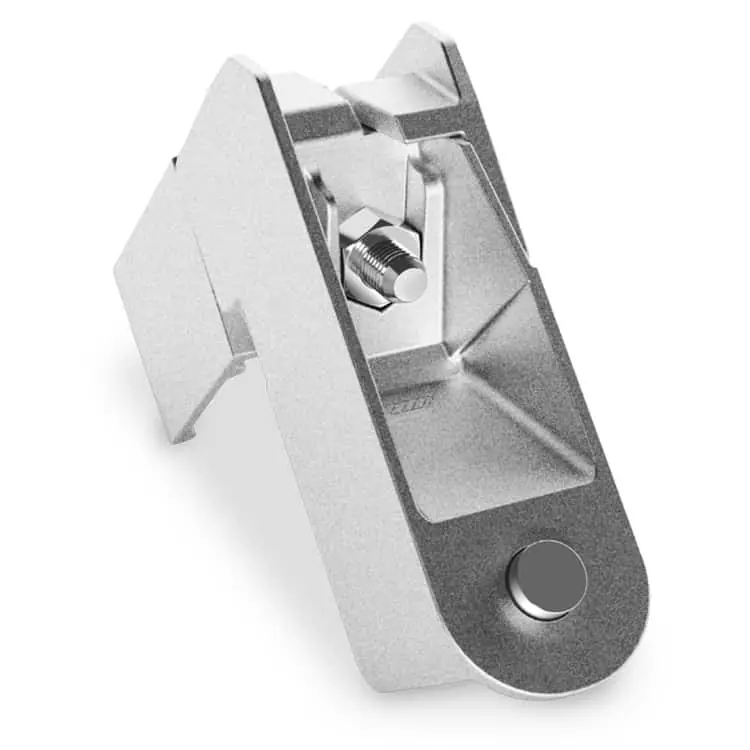 Bestseller Squadretta di giunzione angolare con viti Monterosa 1001-50, larghezza 33,50 mm, altezza 35,80 mm, materiale Alluminio